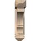 Ekena Millwork Balboa Arts and Crafts Smooth Bracket w/ Offset Brace, Douglas Fir, 5 1/2"W x 22"D x 22"H BKT0604X22X22BOA03SDF - alternate 4